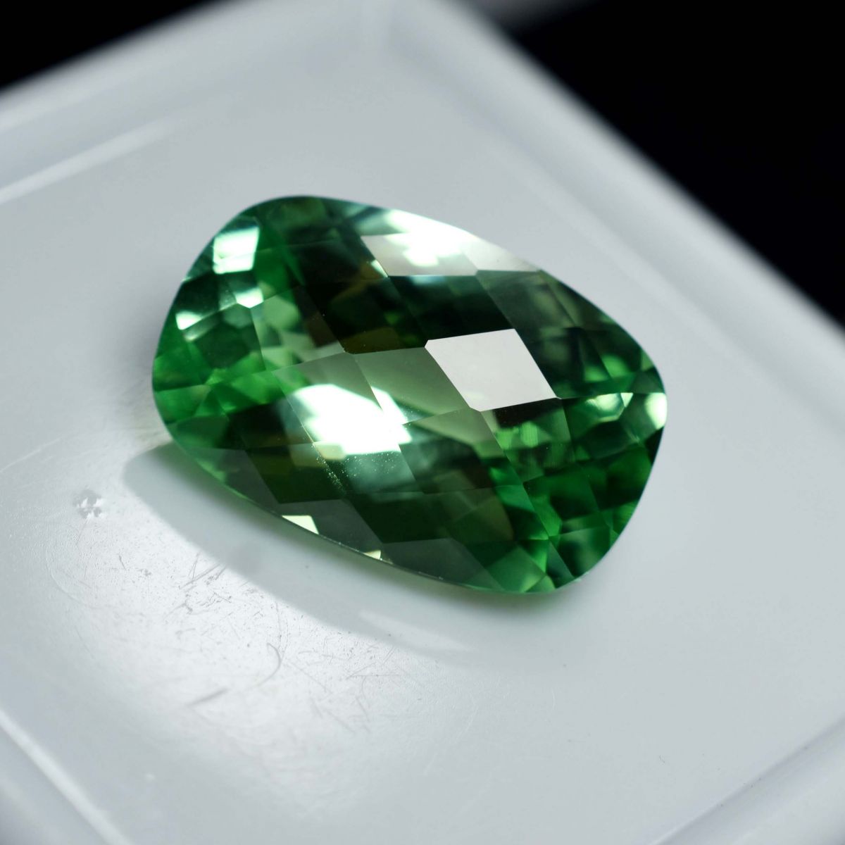 10.45 Ct Natural Montana Bluish Green Sapphire CERTIFIED Cushion Loose Gemstone