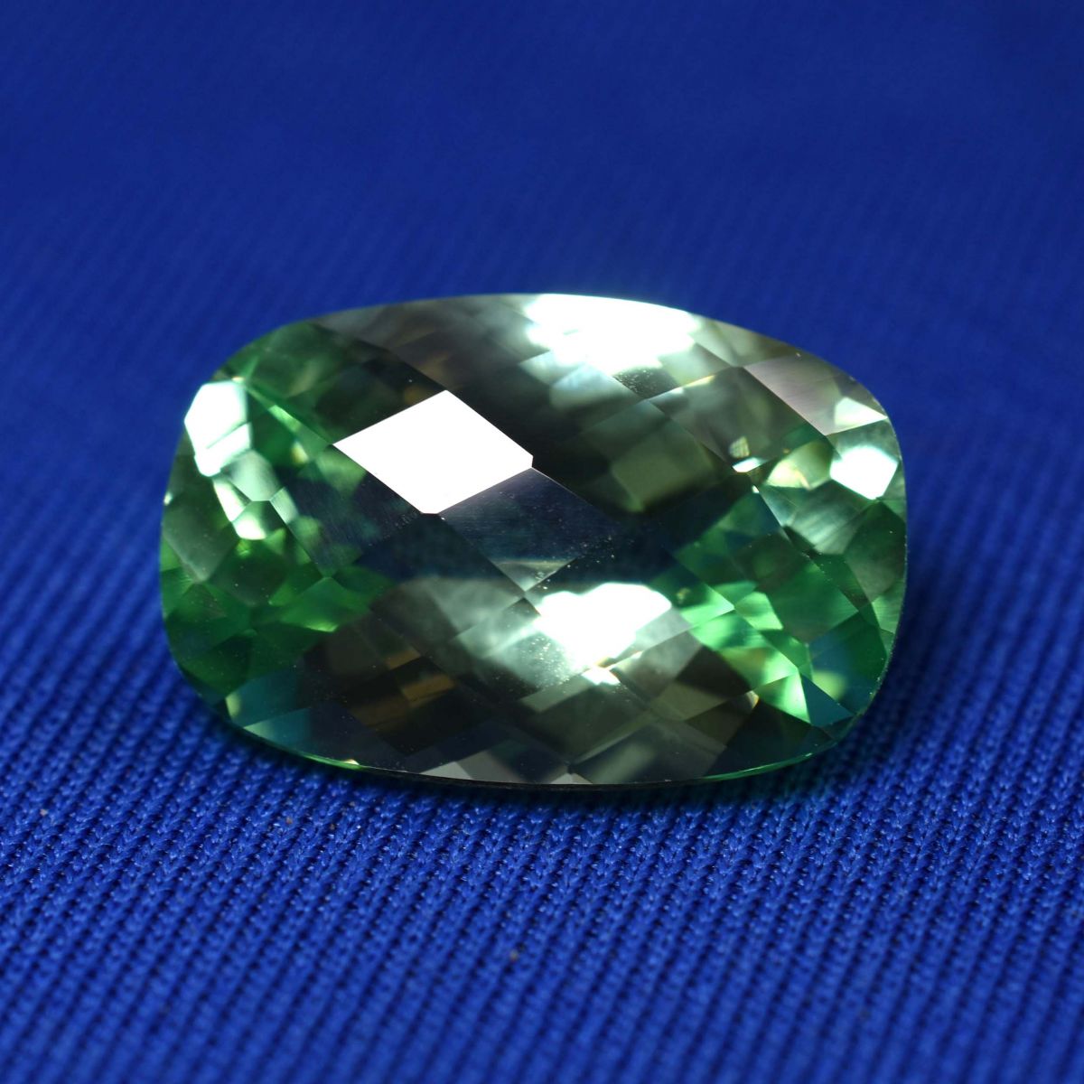 10.45 Ct Natural Montana Bluish Green Sapphire CERTIFIED Cushion Loose Gemstone