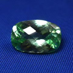 10.45 Ct Natural Montana Bluish Green Sapphire CERTIFIED Cushion Loose Gemstone