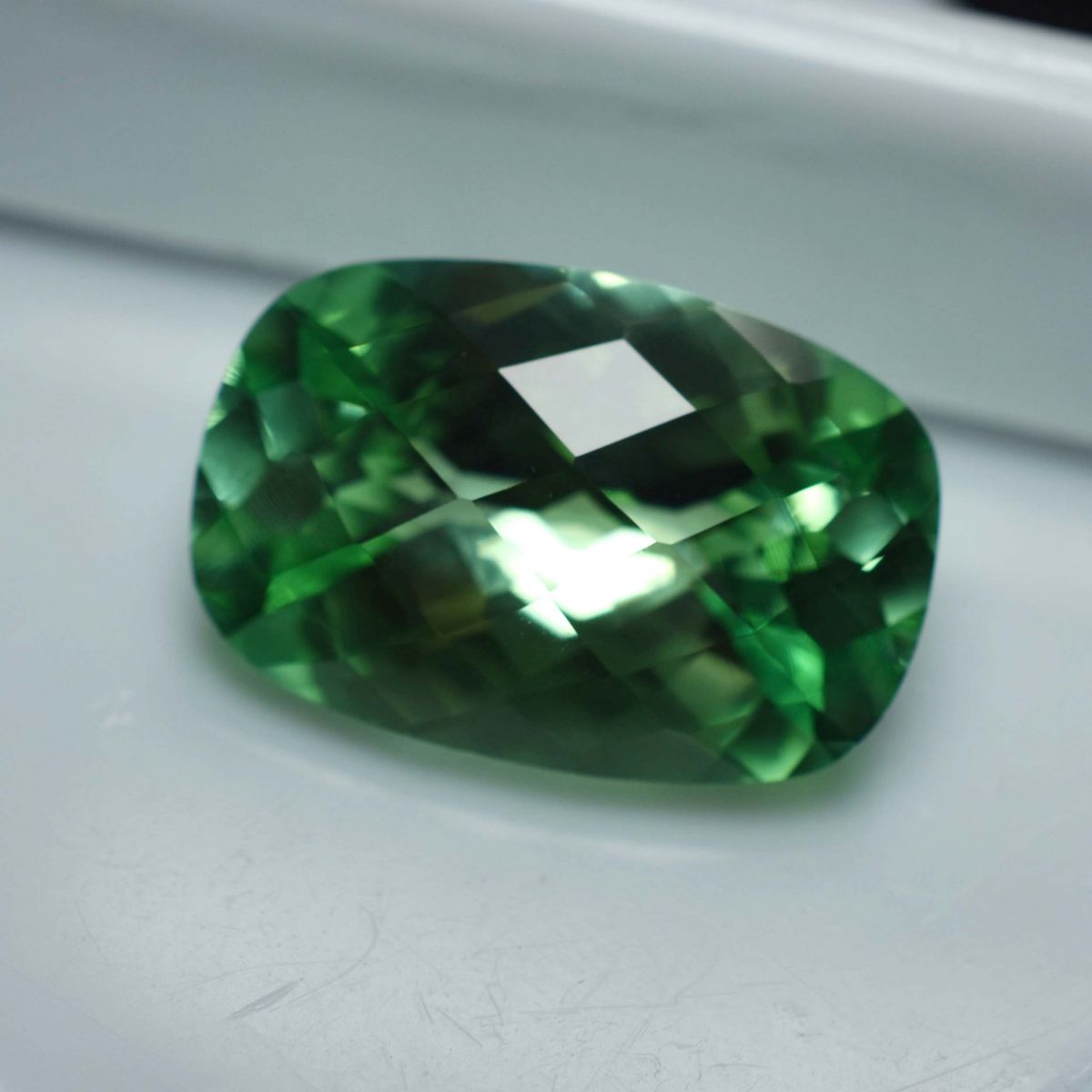 10.45 Ct Natural Montana Bluish Green Sapphire CERTIFIED Cushion Loose Gemstone