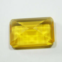 Natural Mexico Yellow Danburite Emerald Shape 9.15 ct Certified Loose Gemstone