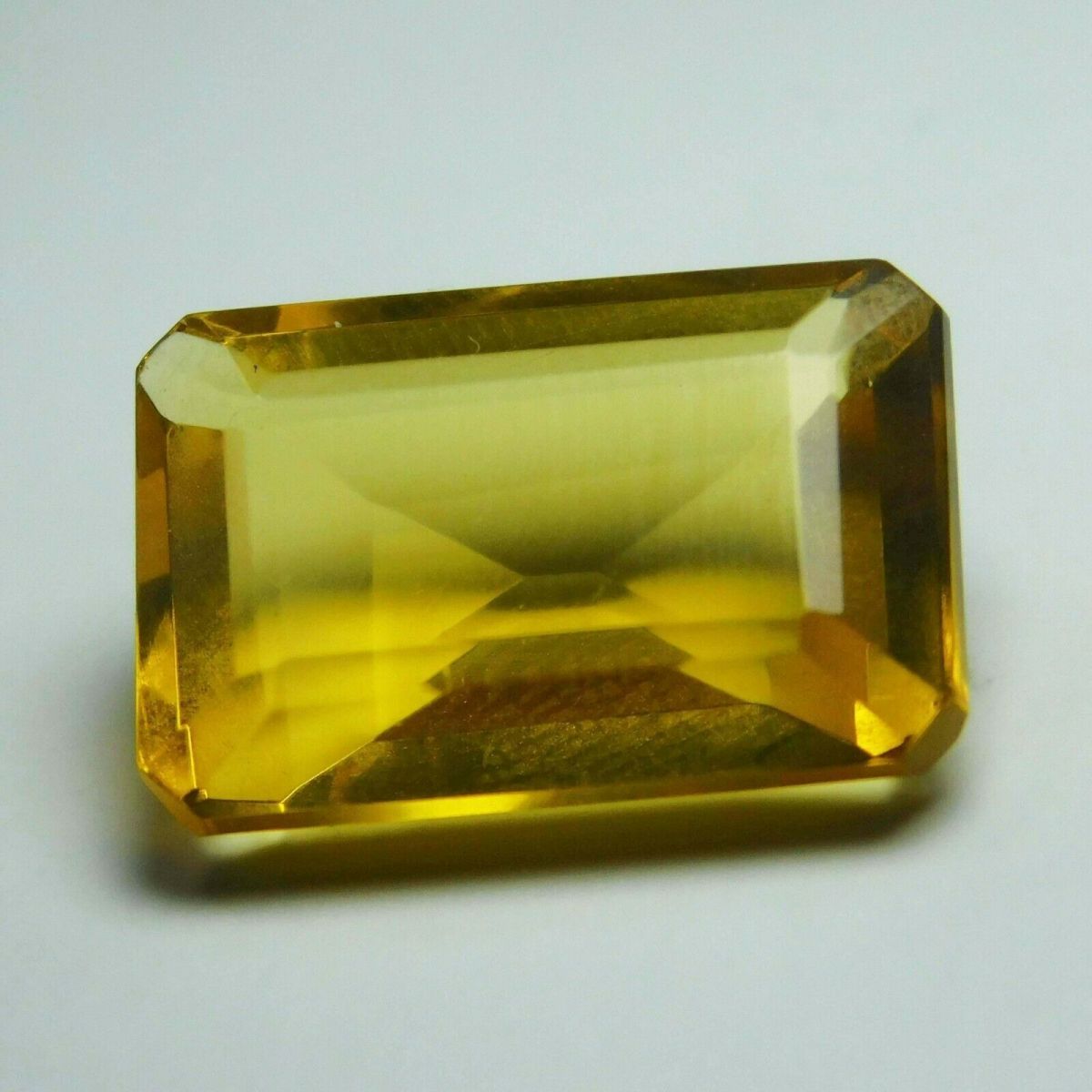 Natural Mexico Yellow Danburite Emerald Shape 9.15 ct Certified Loose Gemstone