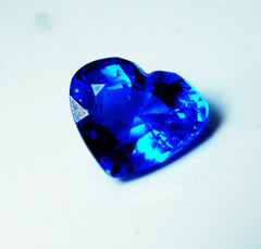 8 Ct NATURAL Tanzanite Loose Gemstone CERTIFIED Blue HEART Shape