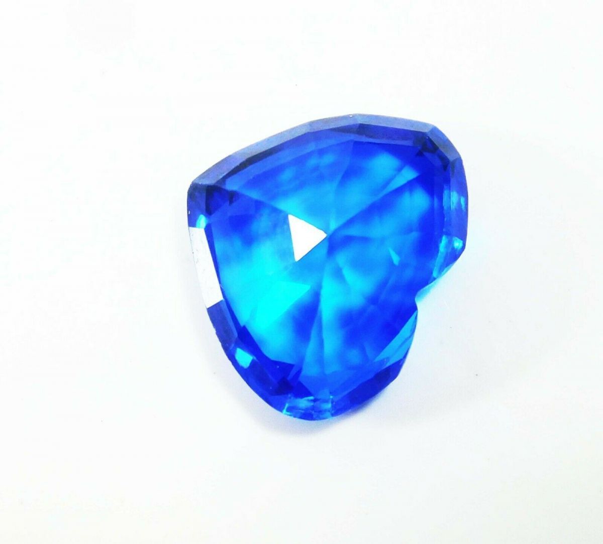 8 Ct NATURAL Tanzanite Loose Gemstone CERTIFIED Blue HEART Shape