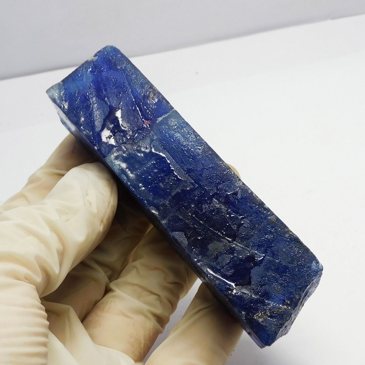 Blue Tanzanite Uncut Rough Natural 520.85 Carat Loose Gemstone CERTIFIED