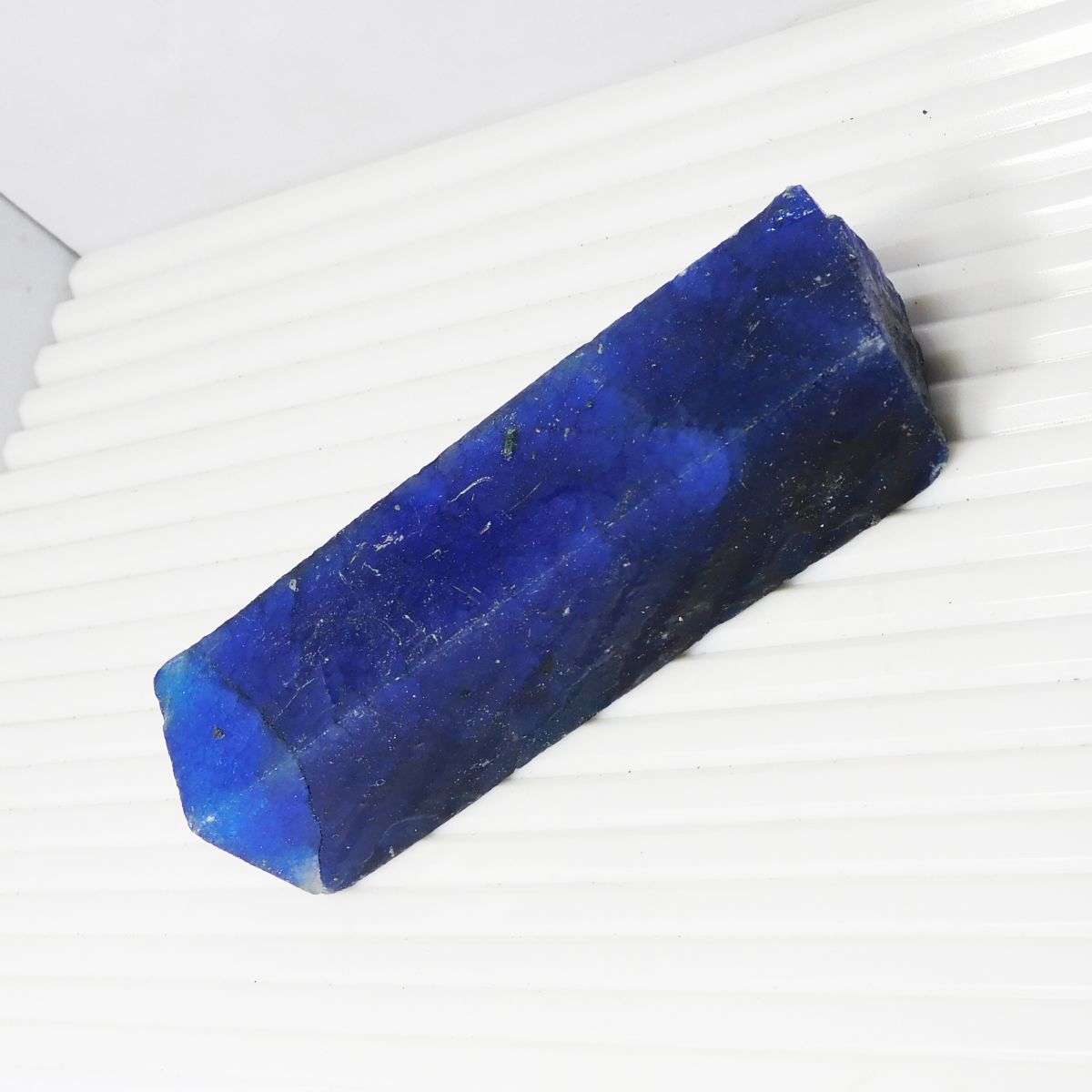 Blue Tanzanite Uncut Rough Natural 520.85 Carat Loose Gemstone CERTIFIED