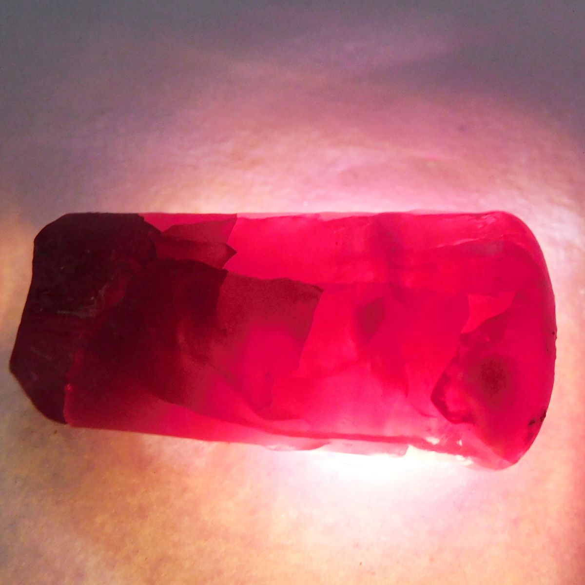 Ruby 134.10 Ct Red Rough Uncut Raw Rough Rare Loose Gemstone CERTIFIED Natural