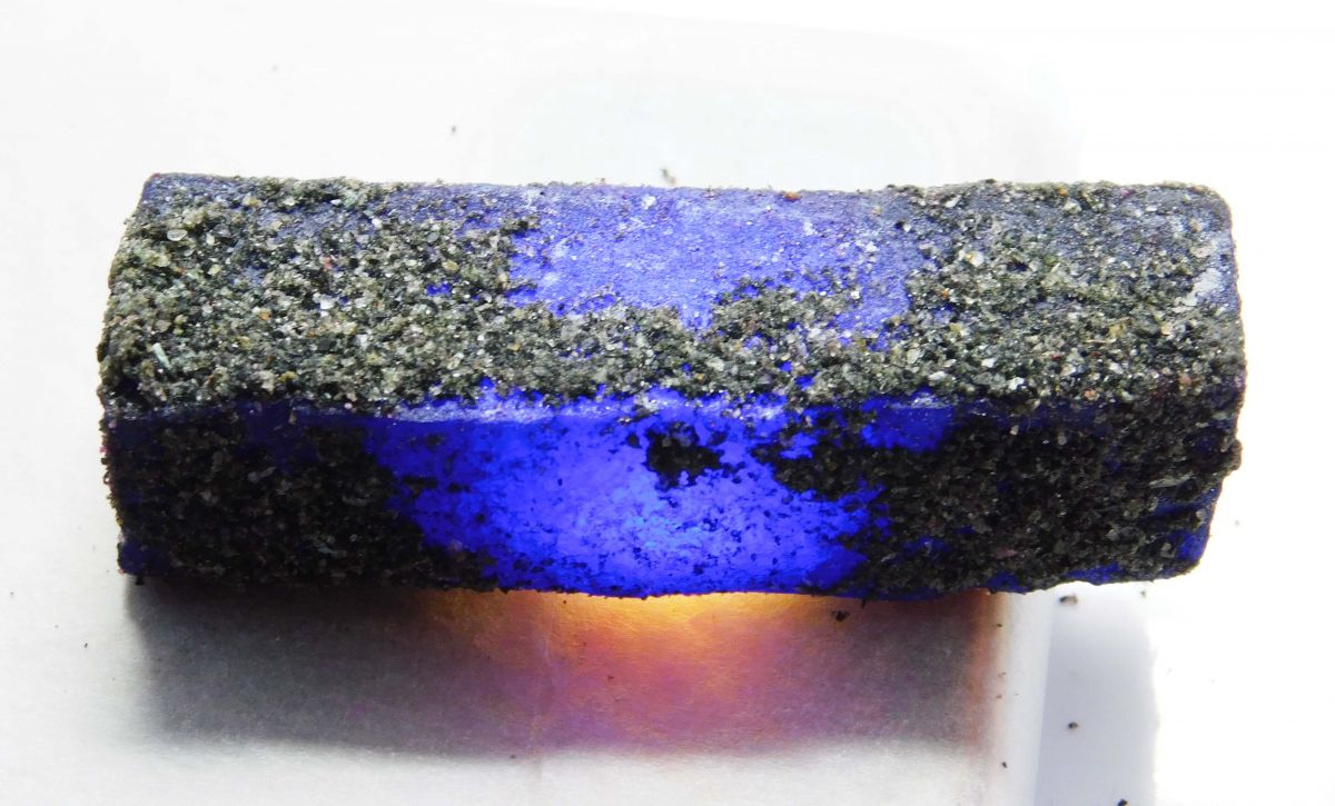 Sapphire Blue 179.85 Carat Uncut Natural Raw Rough CERTIFIED Loose Gemstone