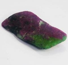 67 Ct Natural ruby zoisite Huge Rough Earth Mined CERTIFIED Green Loose Gemstone