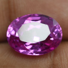 Ceylon Sapphire Pink Oval Cut 10.05 Carat Natural CERTIFIED Loose Gemstone