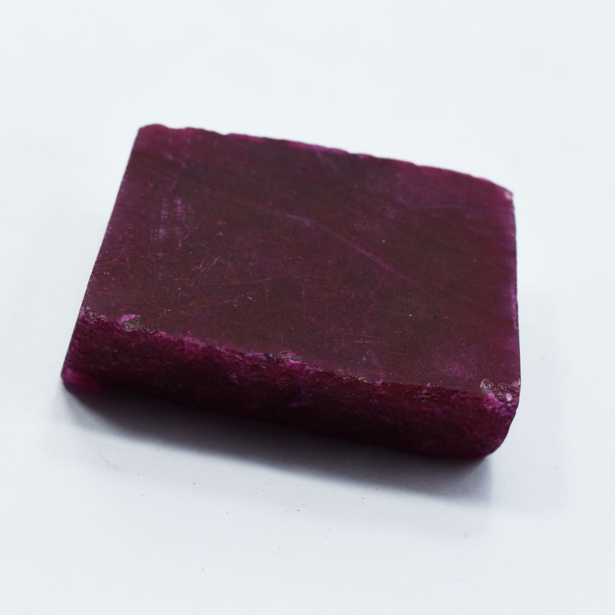 Attractive AA+ Natural Uncut Rough Red Ruby 356.21 Ct Loose Gemstone CERTIFIED