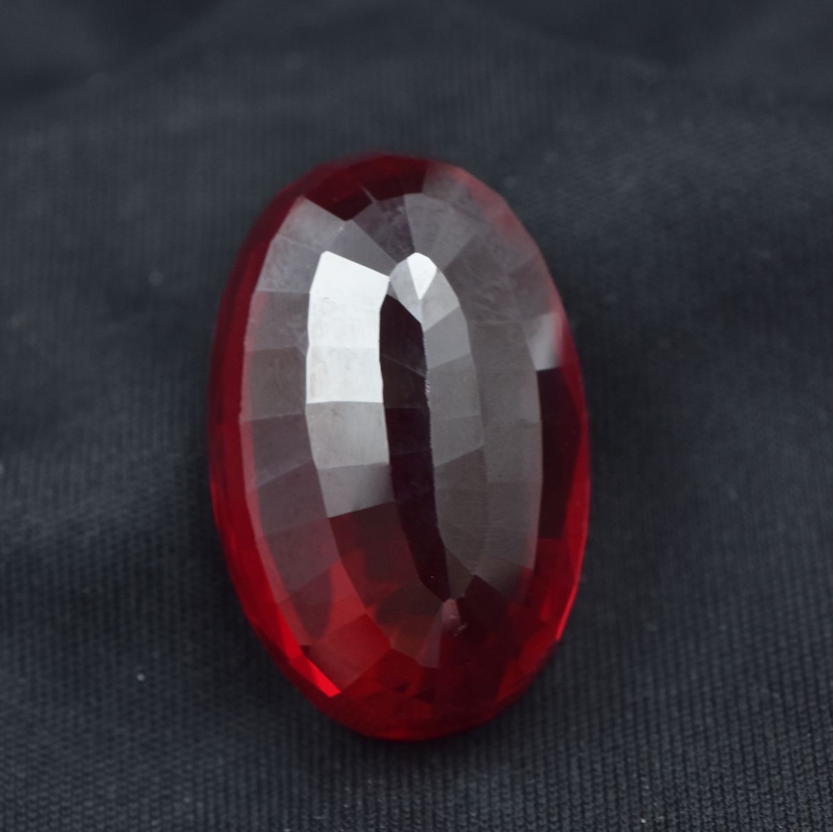 AAA+ CERTIFIED Oval Cut 78.30 Ct Beautiful Red Ruby Natural Best Loose Gemstone