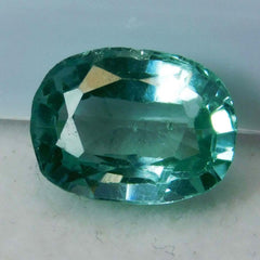 NATURAL Teal SAPPHIRE Oval Cut 8.34 Ct CERTIFIED Bluish Green Loose Gemstone