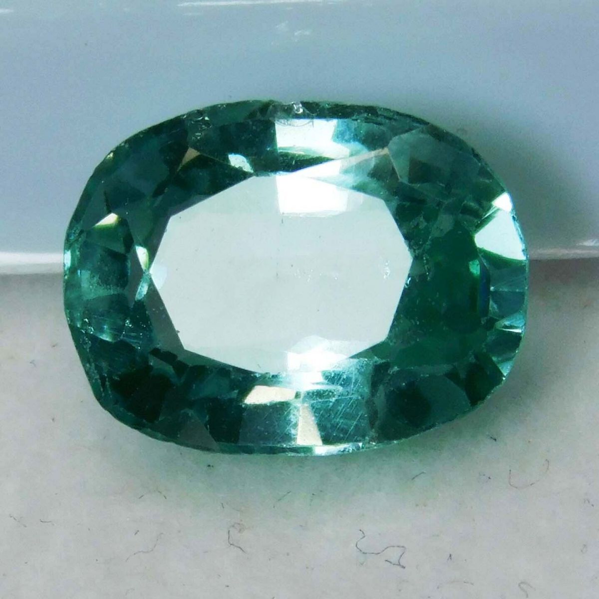 NATURAL Teal SAPPHIRE Oval Cut 8.34 Ct CERTIFIED Bluish Green Loose Gemstone