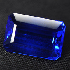 NATURAL Tanzanite Blue 10.23 Ct Emerald Cut CERTIFIED Loose Gemstone