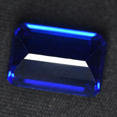 NATURAL Tanzanite Blue 10.23 Ct Emerald Cut CERTIFIED Loose Gemstone