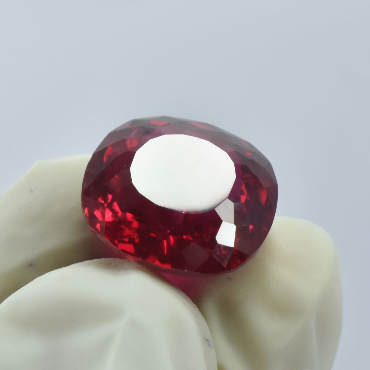 Natural 15.40 Ct Red Ruby Square Cushion Cut CERTIFIED Loose Gemstone