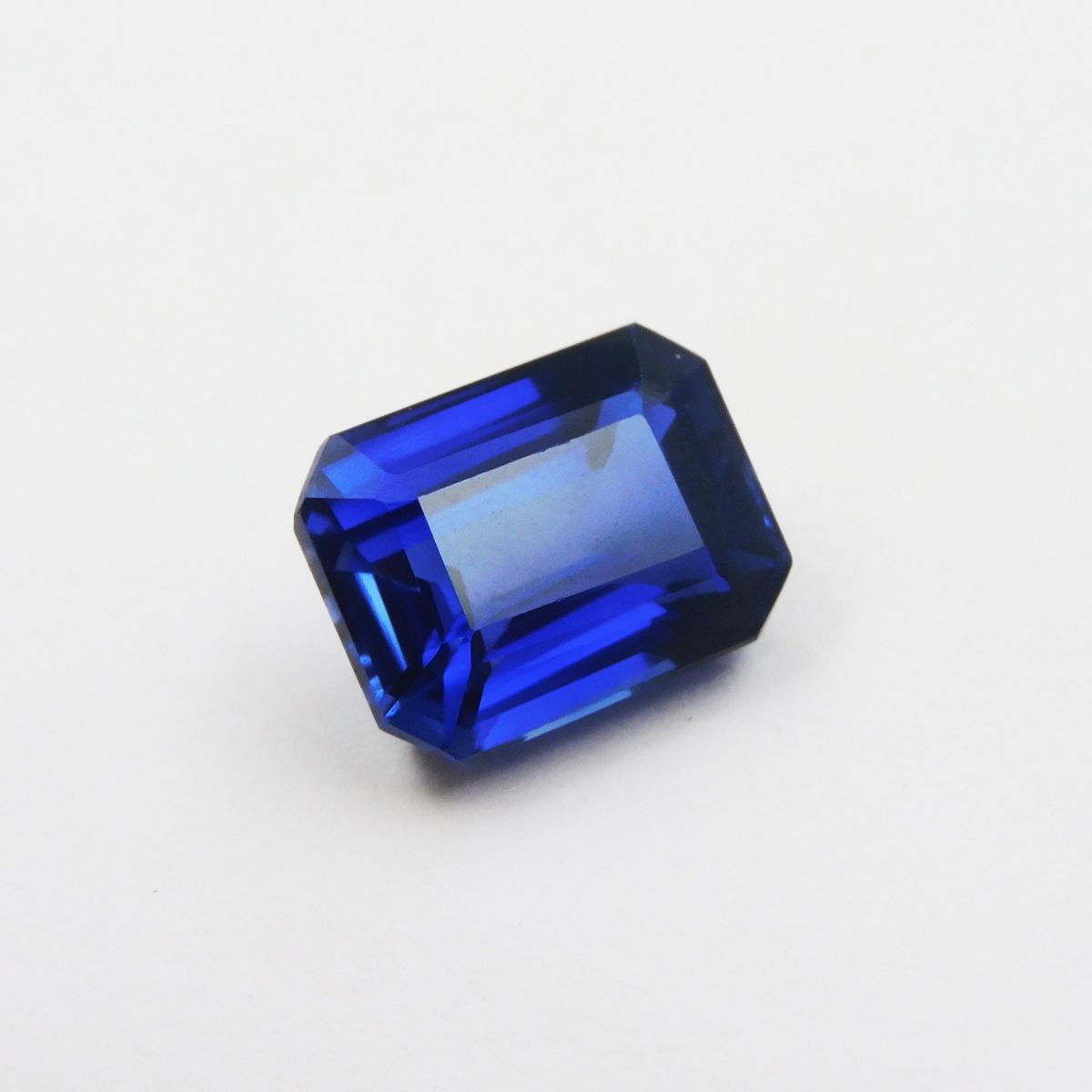 Emerald Cut Blue Tanzanite CERTIFIED 9.50 Ct Natural Loose Gemstone