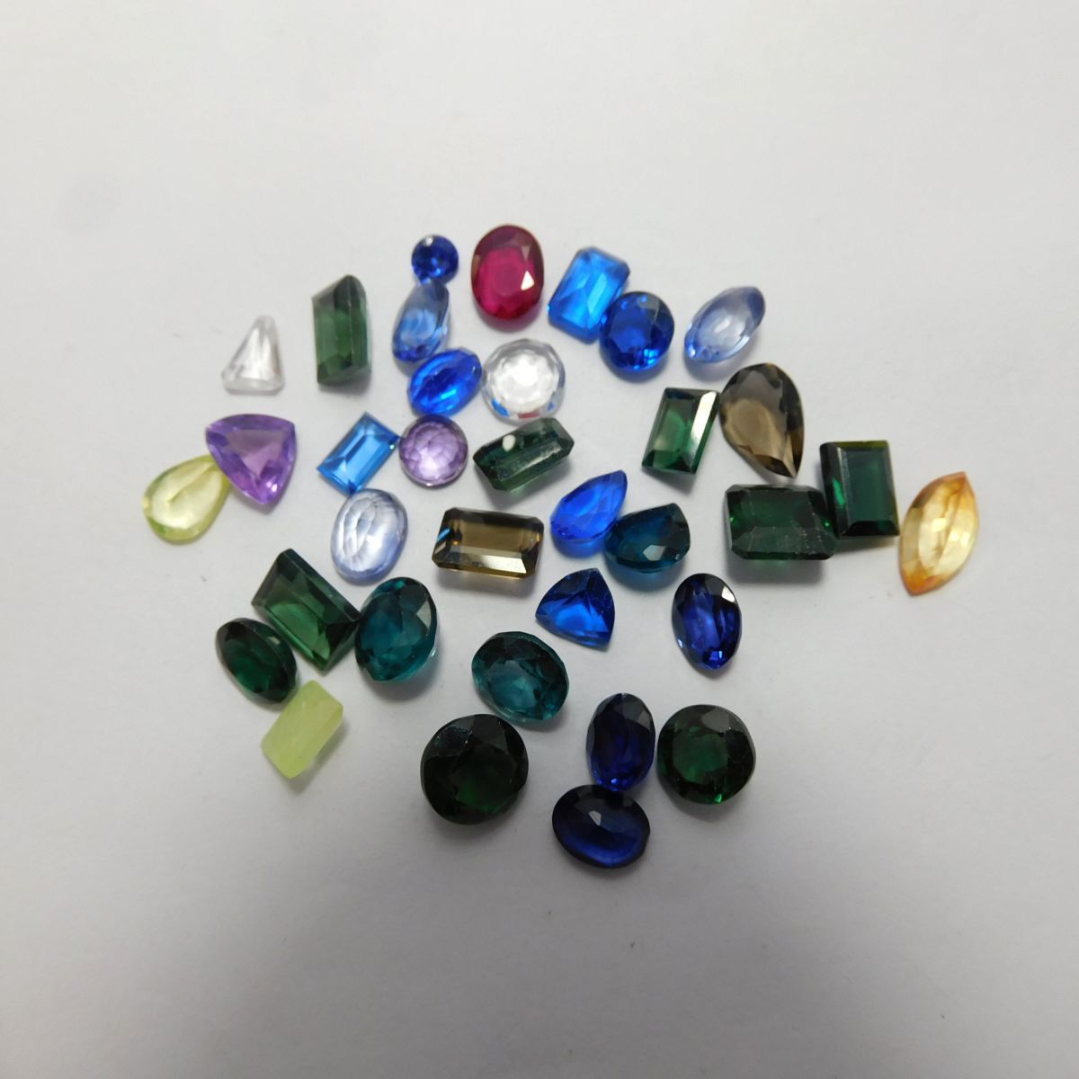 Natural 10.65 Ct Sapphire Mix Shapes Lot Mix Color CERTIFIED Loose Gemstone