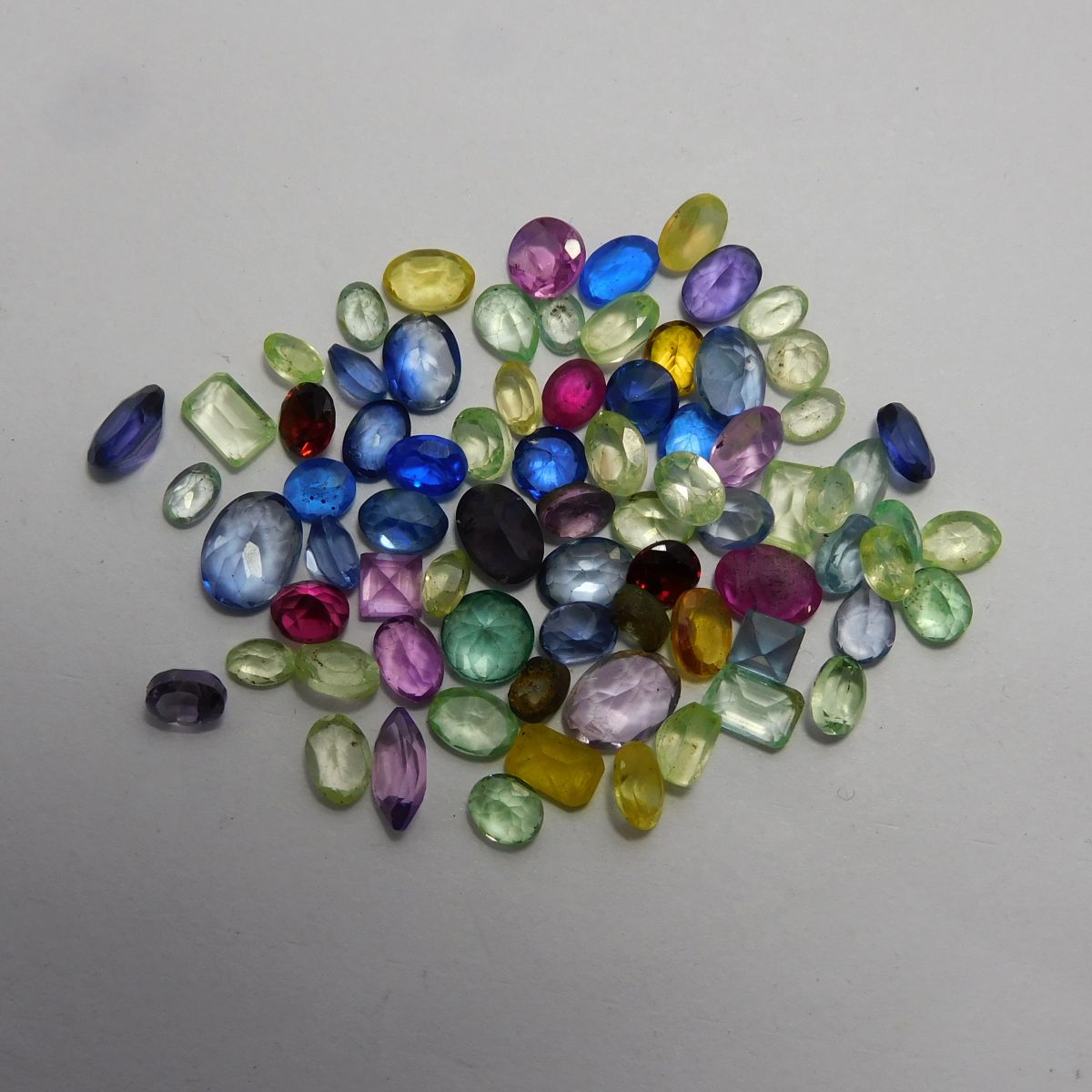 Natural 10.65 Ct Sapphire Mix Shapes Lot Mix Color CERTIFIED Loose Gemstone