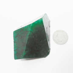 Natural Emerald Green Rough Uncut Huge Size 772.70 Ct CERTIFIED Loose Gemstone