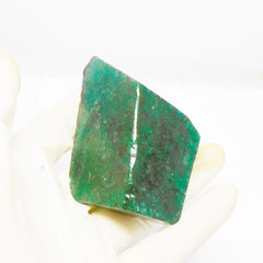 Natural Emerald Green Rough Uncut Huge Size 772.70 Ct CERTIFIED Loose Gemstone