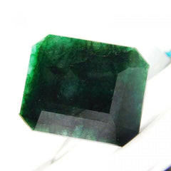 4.15 Carat Untreated Colombian Green Emerald Natural CERTIFIED Loose Gemstone