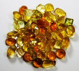 yellow topaz raw