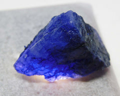 Natural Blue Sapphire 68 Carat Dyed Rough CERTIFIED Loose Gemstone