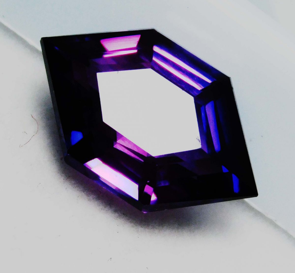 Tanzanite 7.96 Ct Natural Purple Fancy Cut CERTIFIED Loose Gemstone