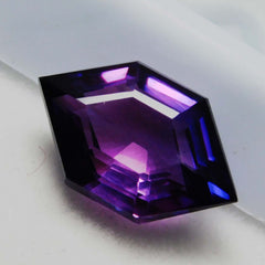 Tanzanite 7.96 Ct Natural Purple Fancy Cut CERTIFIED Loose Gemstone