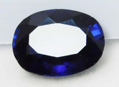 Oval Cut Blue Sapphire 7 Carat Natural CERTIFIED  Jewelry Making Loose Gemstone