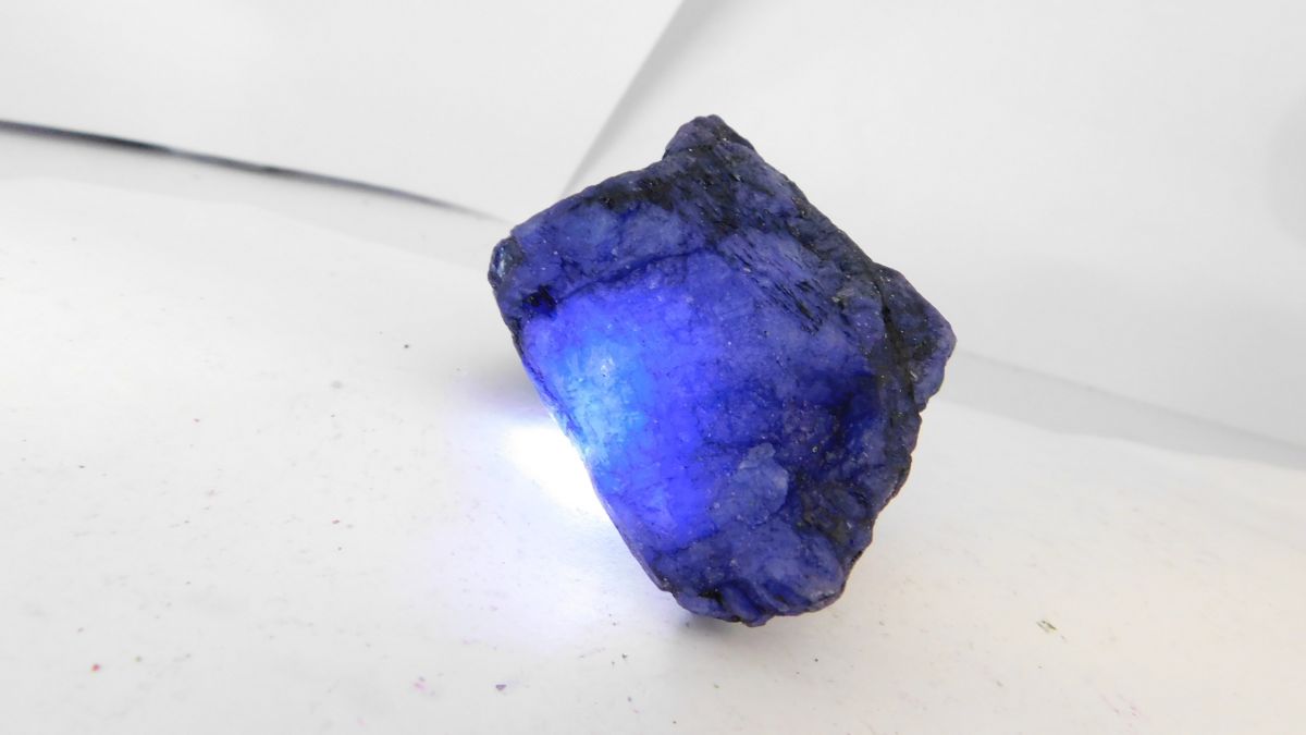 720 Carat Natural Sapphire Huge Rough Earth Mined CERTIFIED Blue Loose Gemstone