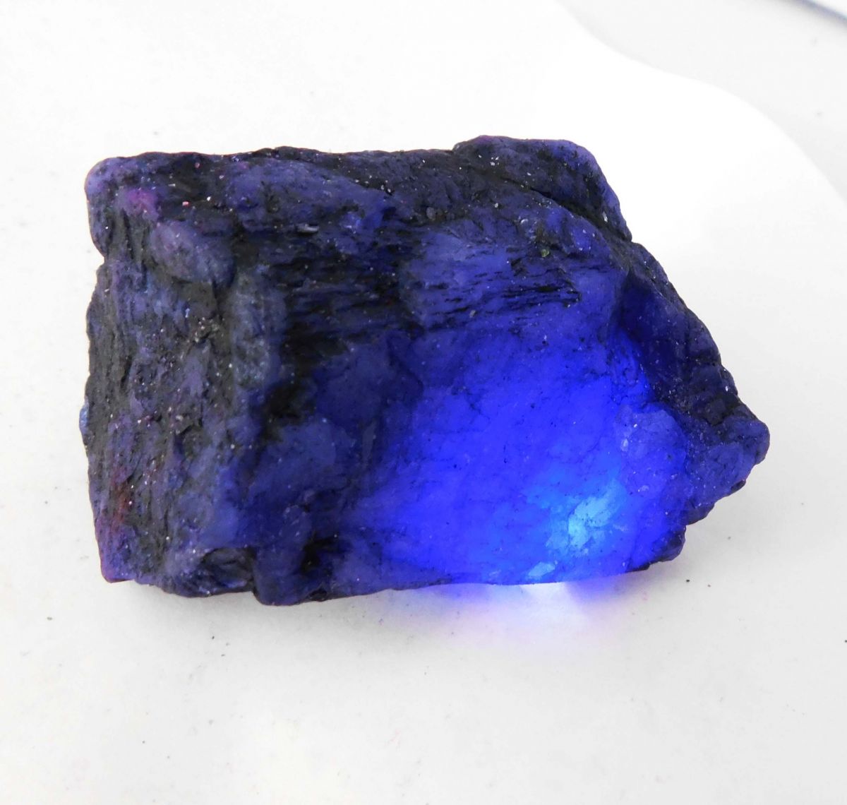 720 Carat Natural Sapphire Huge Rough Earth Mined CERTIFIED Blue Loose Gemstone