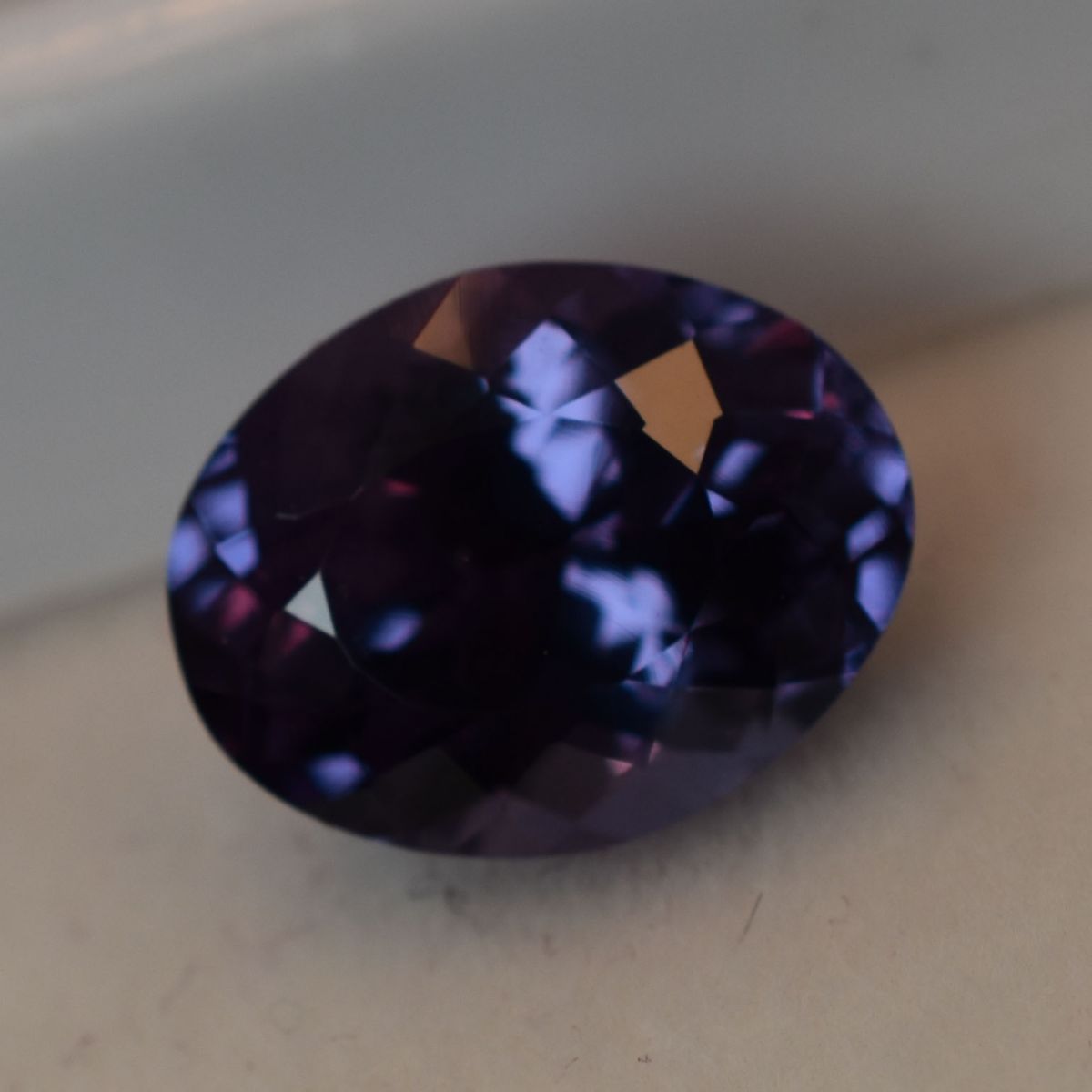 Color Change Alexandrite 5.95 Ct Natural Oval Cut CERTIFIED Rare Loose Gemstone