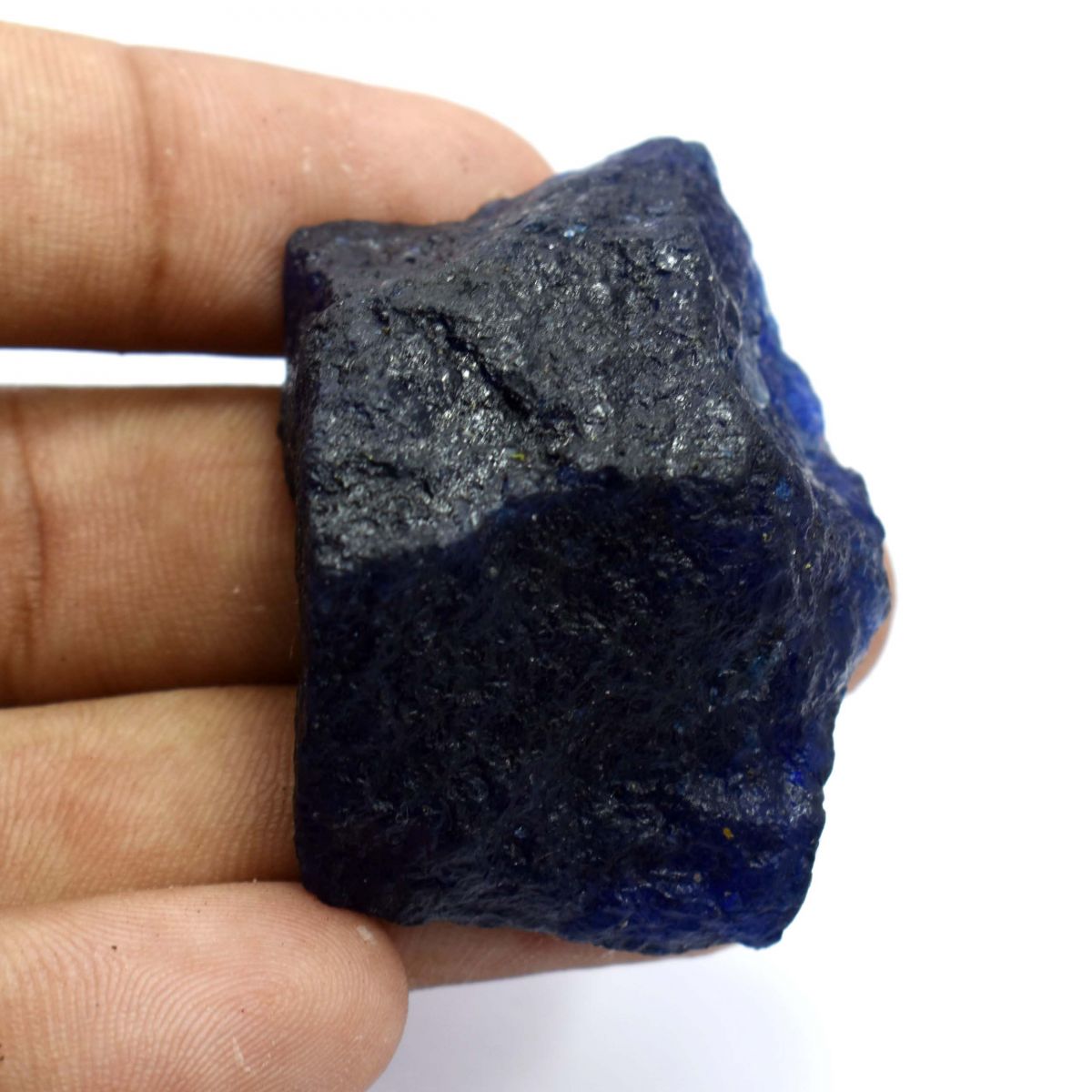 182.80 Ct Natural Sapphire Blue Rough Uncut Huge Size CERTIFIED Loose Gemstone