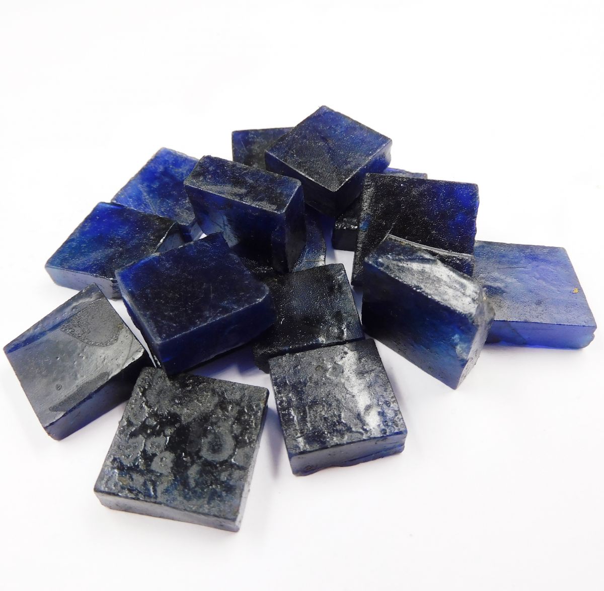 1250.15 Ct Natural Blue Sapphire UnCut Raw Rough CERTIFIED Loose Gemstone Lot