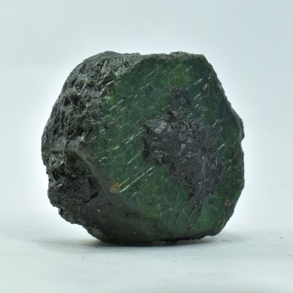 Uncut Rough Green Emerald 201.65 Ct Natural Raw Rough Loose Gemstone CERTIFIED