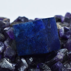 Natural Raw Uncut Rough 114.20 Carat Blue Tanzanite CERTIFIED Loose Gemstone