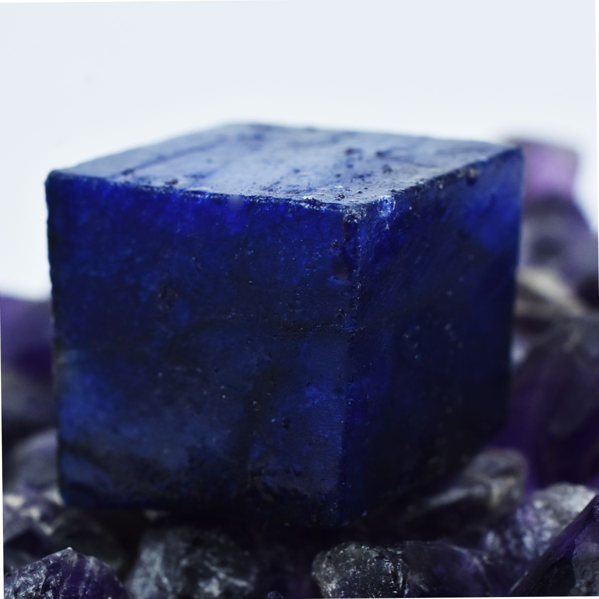 95.05 Ct Natural Blue Tanzanite Uncut Raw Rough Loose Gemstone CERTIFIED