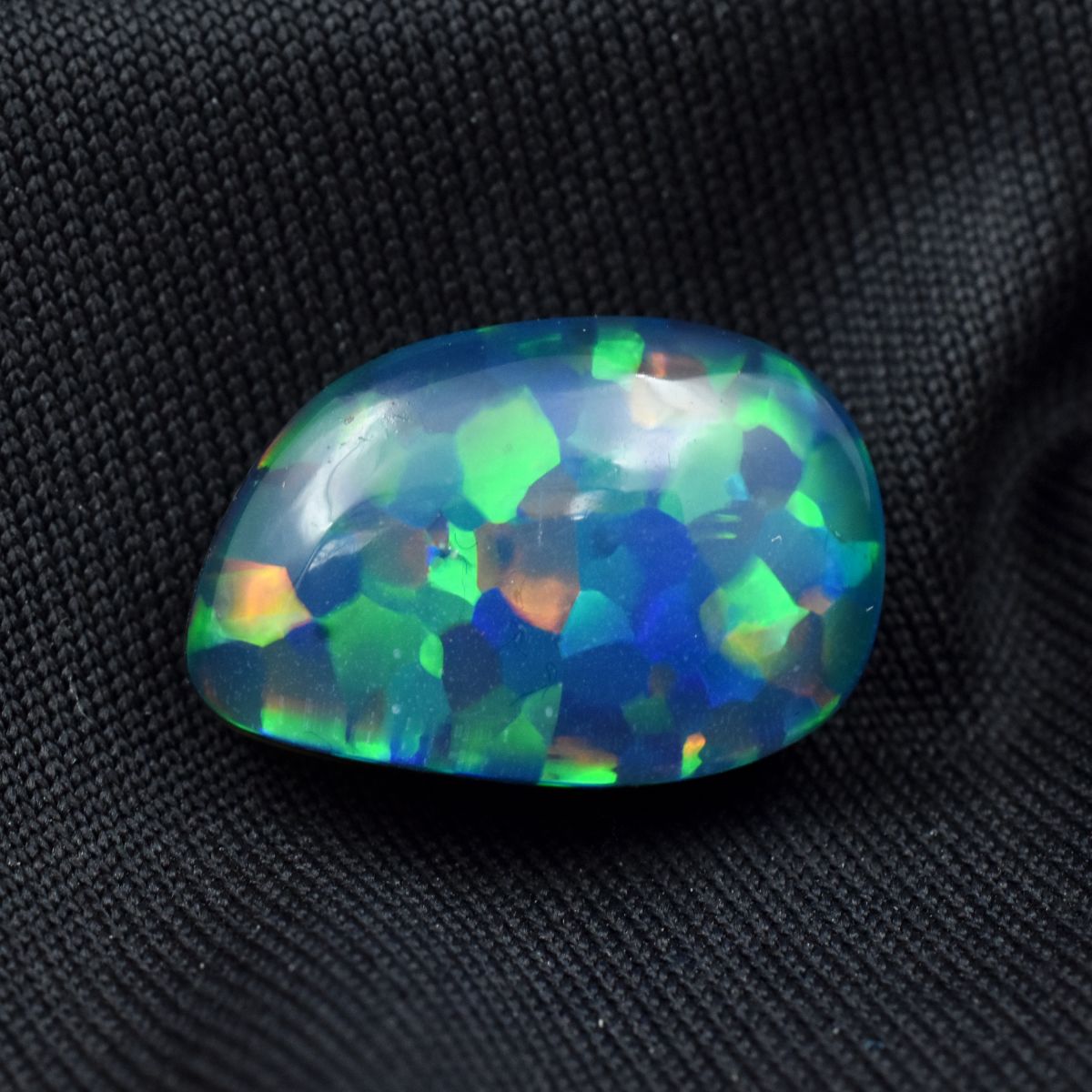 10.85 Carat Natural Multi-Color Opal Fancy Cut CERTIFIED Loose Gemstone