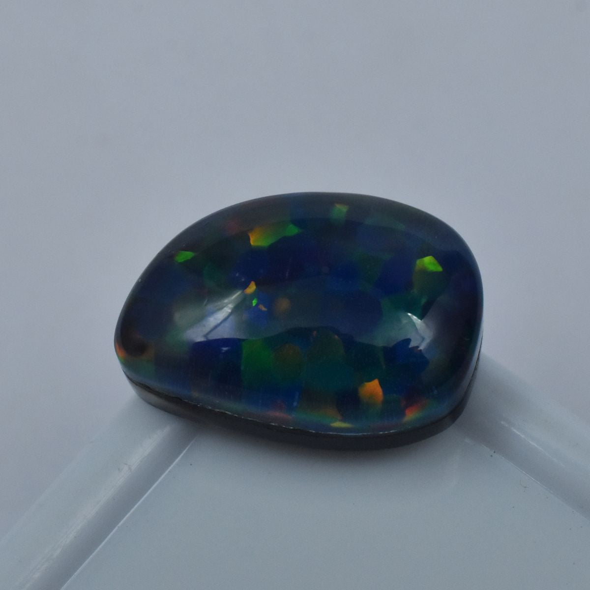 10.85 Carat Natural Multi-Color Opal Fancy Cut CERTIFIED Loose Gemstone