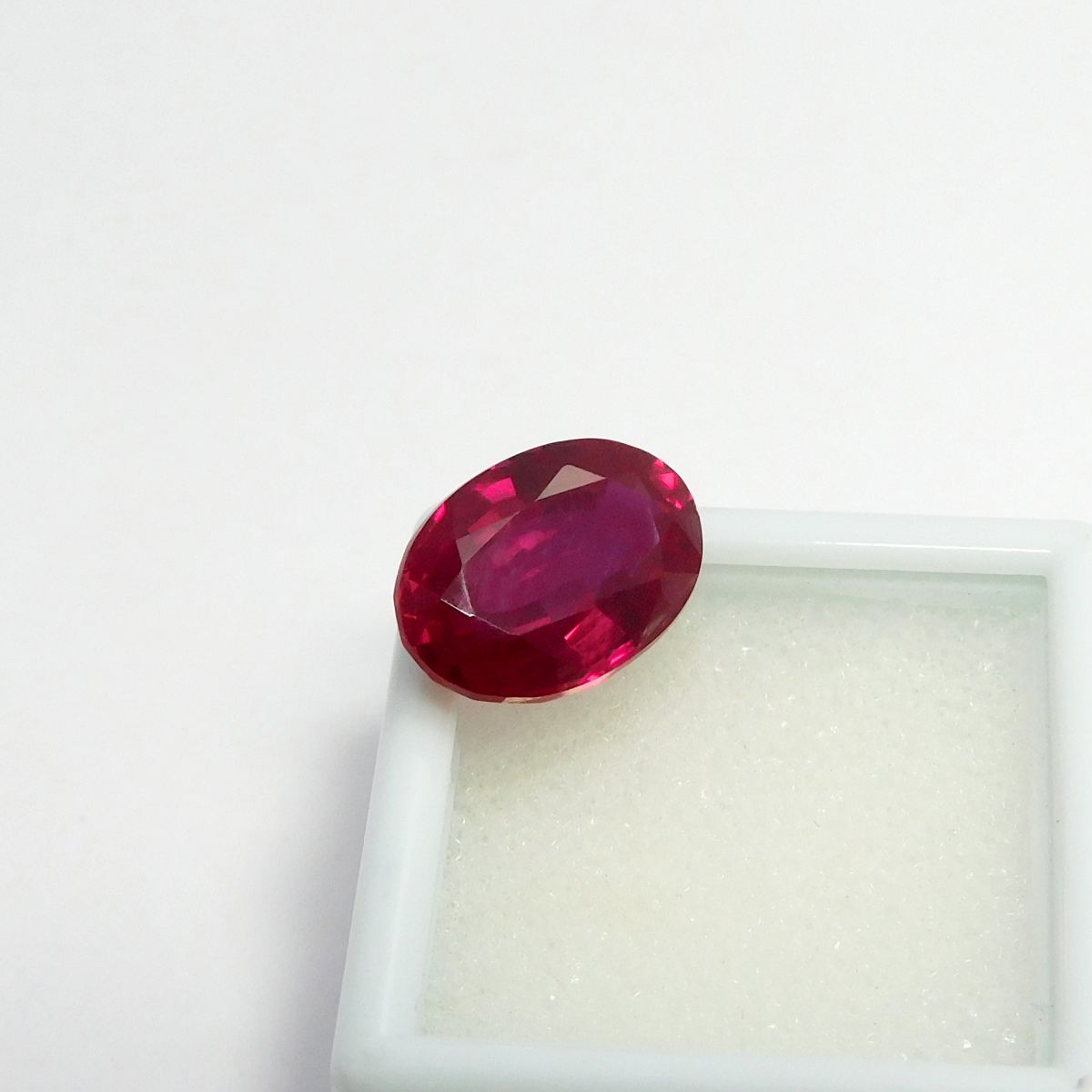 Huge Ring Size CERTIFIED 7.20 Ct Oval Cut Red Ruby Natural Loose Gemstone