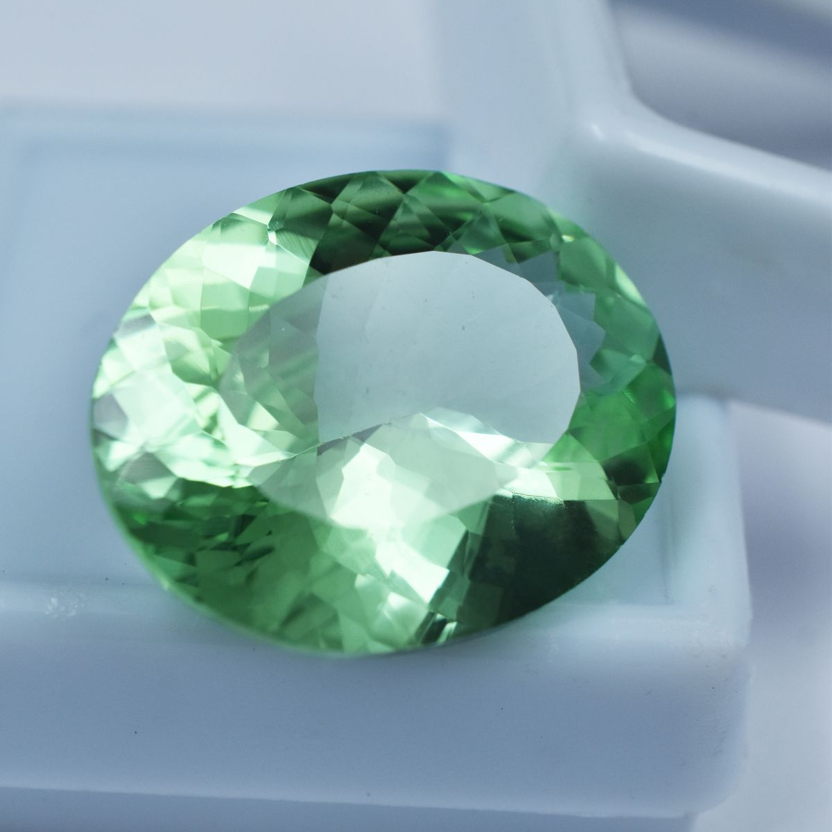 Montana Bluish Green Sapphire 22.90 Ct Natural CERTIFIED Oval Cut Loose Gemstone