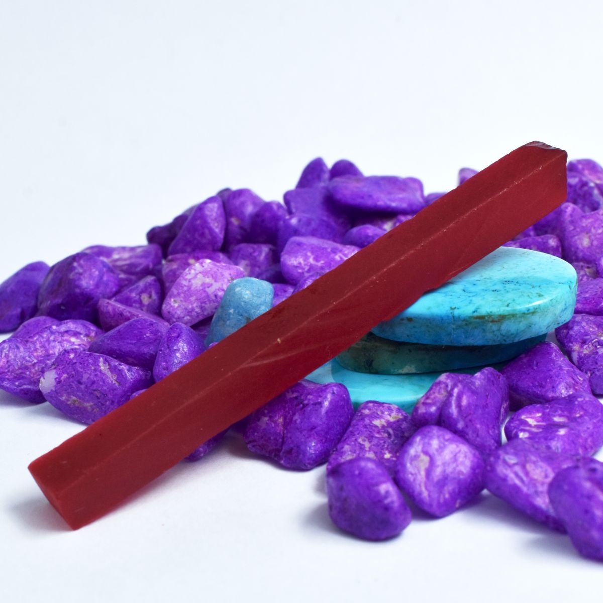 Dyed Natural Red Ruby Rough 62.35 Carat Uncut Raw Loose Gemstone CERTIFIED