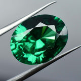 8.35 Ct NATURAL Tsavorite GARENT Green OVAL CUT Loose Gemstone CERTIFIED