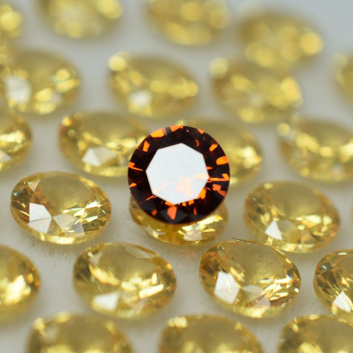 8 Pcs 5x5 MM Natural Sapphire Mix Color Round Lot CERTIFIED Gemstone