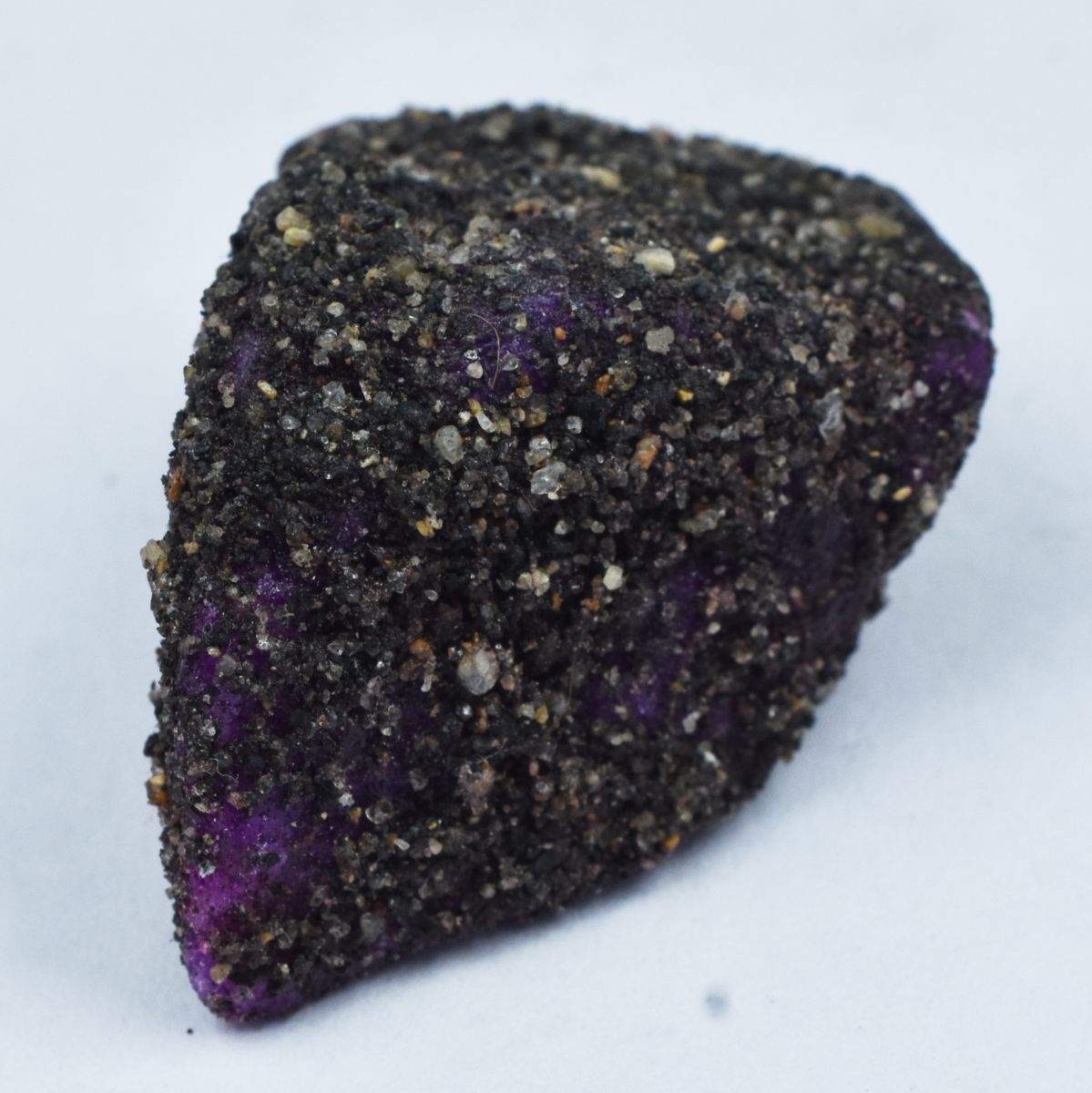 112.05 Ct Purple Sapphire Uncut Raw Rough Natural CERTIFIED Loose Gemstone