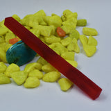 Uncut Raw Natural Red Ruby 65.45 Carat Loose Gemstone CERTIFIED Dyed Rough