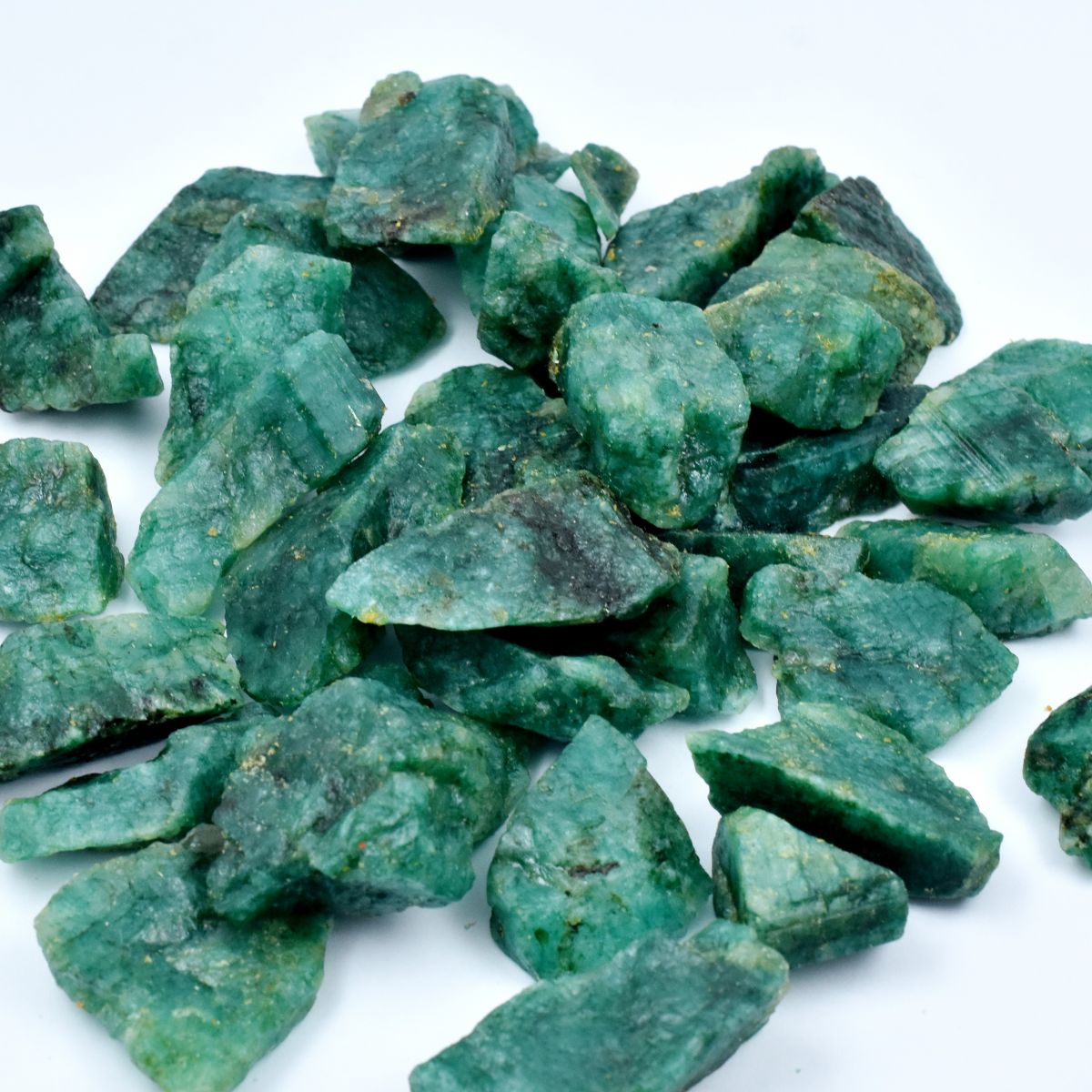 252.56 Ct Natural Colombian Lot Emerald Rough Earth Mined Rough Loose Gemstone